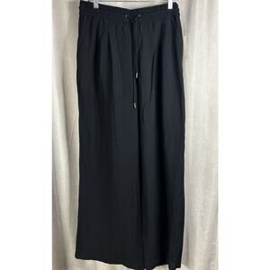 A New Day NWT - Women's Size Large - High Rise Wide Leg Pull-On Pants - Black